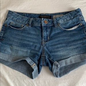 Aeropostale Midi Denim Shorts Size 2